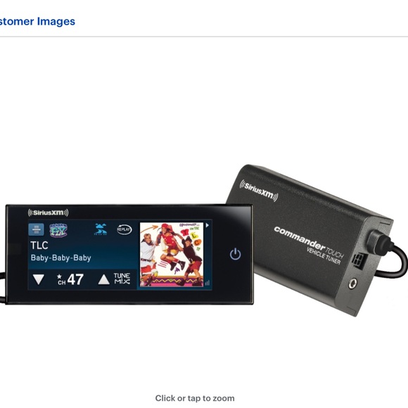 SiriusXM Commander Touch Satellite Radio Tuner w/ Touchscreen Controller SXVCT1 - Picture 4 of 12